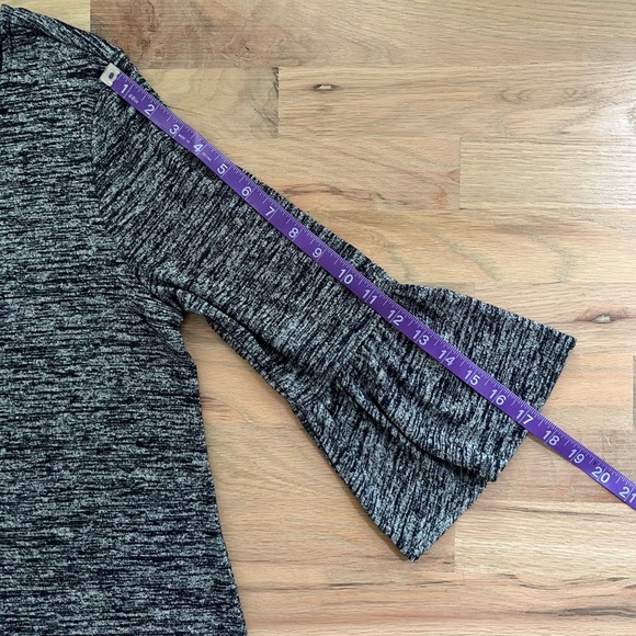 GAP | Bell Sleeve Dark Navy Heather Dress | Size Large - Picture 5 of 7